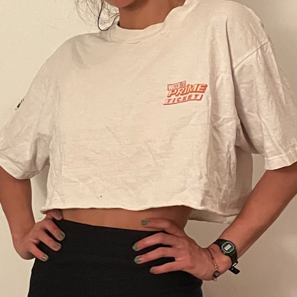 Prime Ticket - Graphic Crop T-Shirt